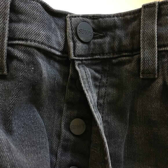 NWT Siwy Jean Womens Skinny Slim Fit Size 27 Giavanna Dace with Wolves Black - Picture 10 of 14